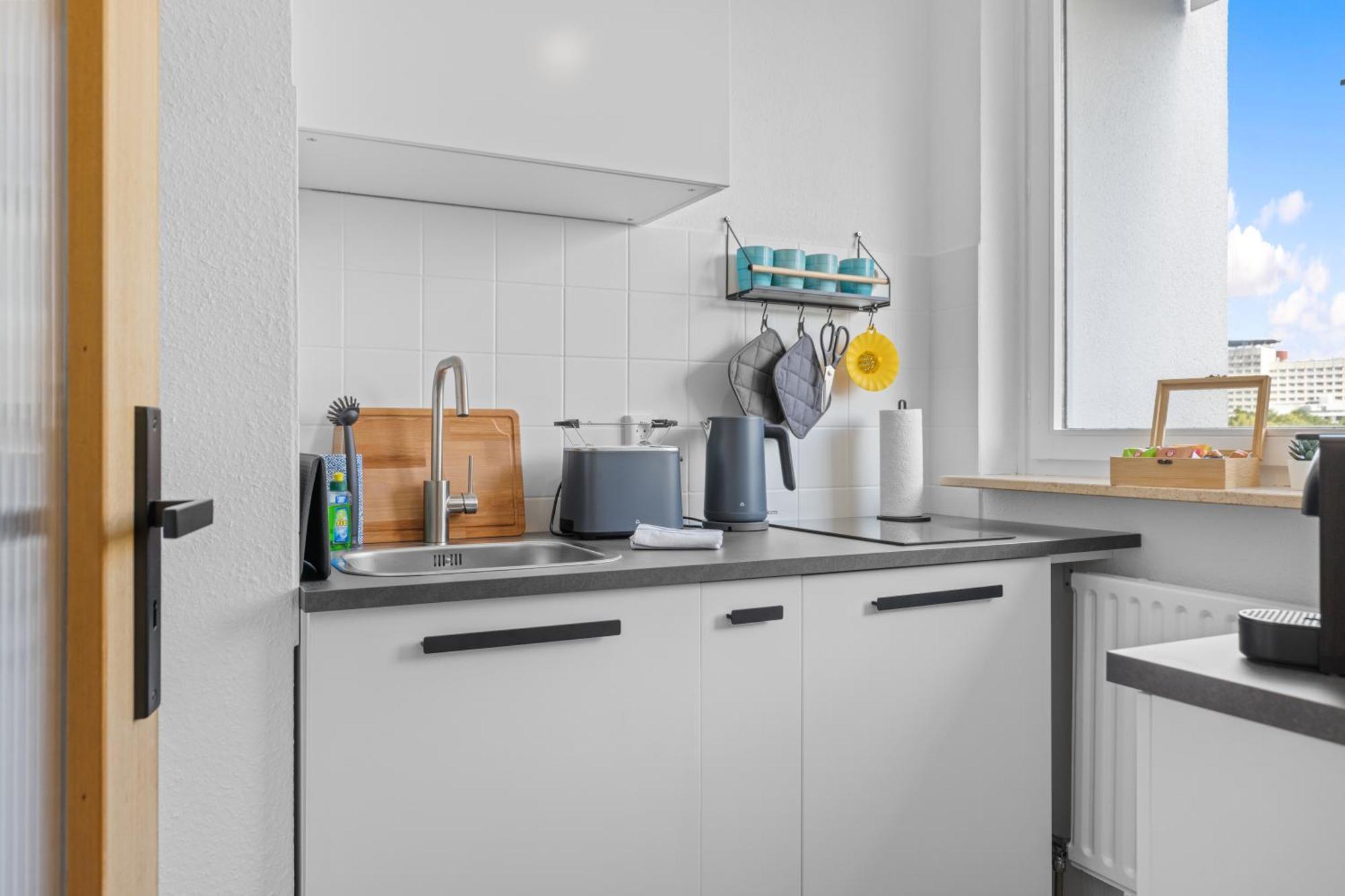 Sonniges City-Apartment Mit Suedbalkon Und Parklatz Neusass Esterno foto